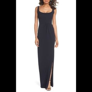 Katie May Rosie open back scoop neck gown